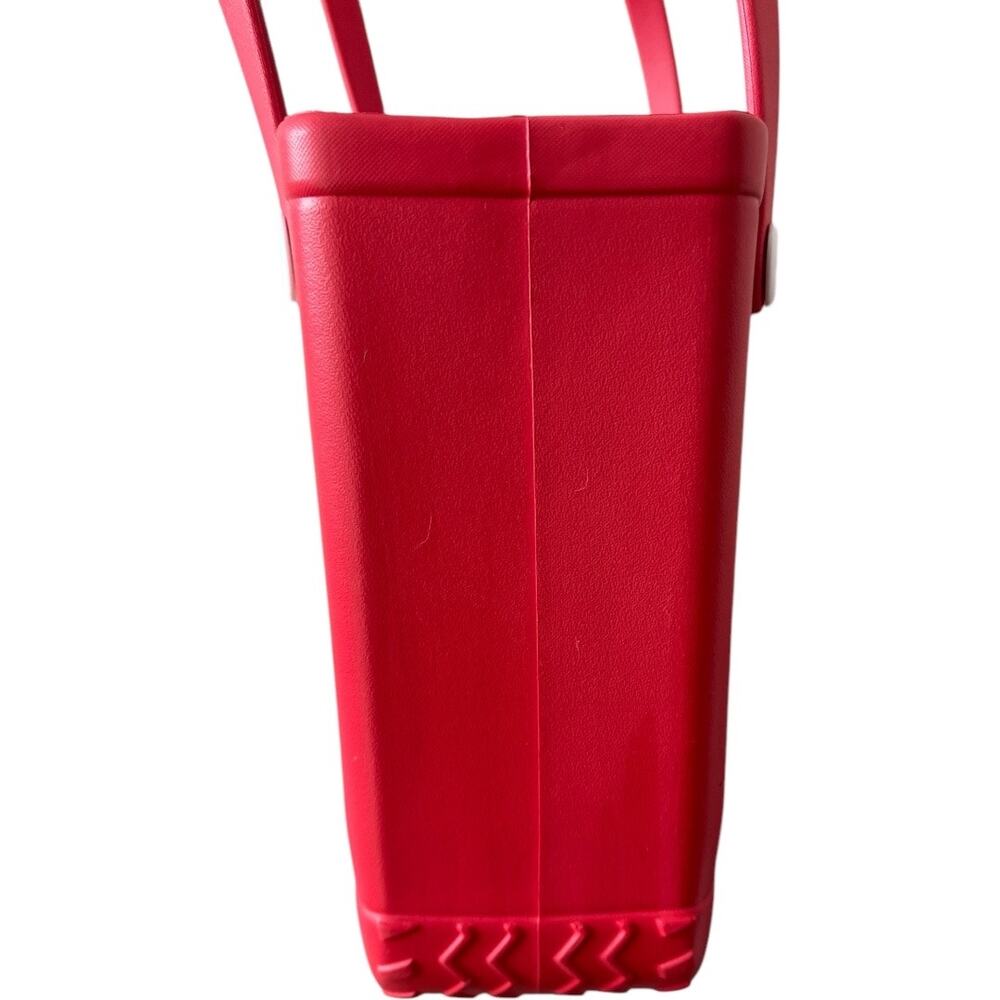 NEW Beach Tote Bogg Croc Style Bag Red -Medium - Picture 5 of 5